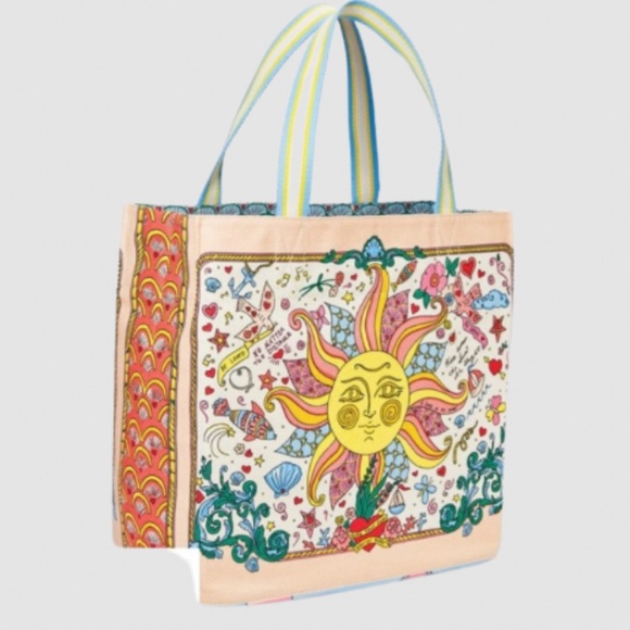 NWT Brighton Mermaid Siren Song Canvas Tote New in Package - Picture 3 of 6